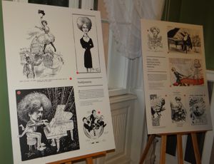 Wernisaż wystawy karykatur i rysunków satyrycznych przedstawiających I.J. Paderewskiego (ZDJĘCIA)
